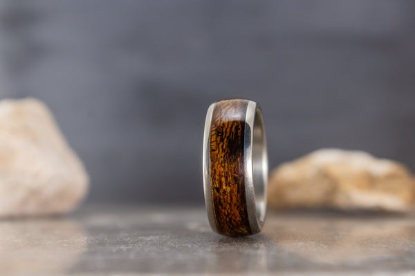 Anillo de Titanio y Cocobolo (00528_8N)