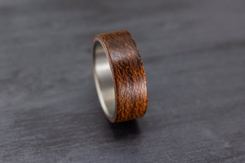 Anillo de Titanio y Cocobolo (00515_7N)